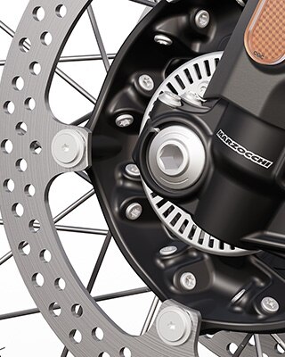 El sistema de frenos con ABS Pro para la R 12 G/S de BMW Motorrad