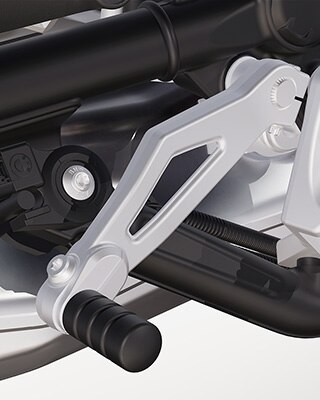 El paquete Confort con asistente de cambio Pro de la R 12 G/S de BMW Motorrad