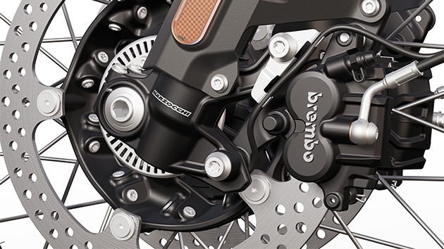 El sistema de frenos con ABS Pro para la R 12 G/S de BMW Motorrad