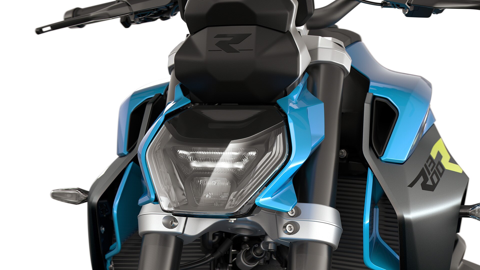 The headlight of the R 1300 R from BMW Motorrad