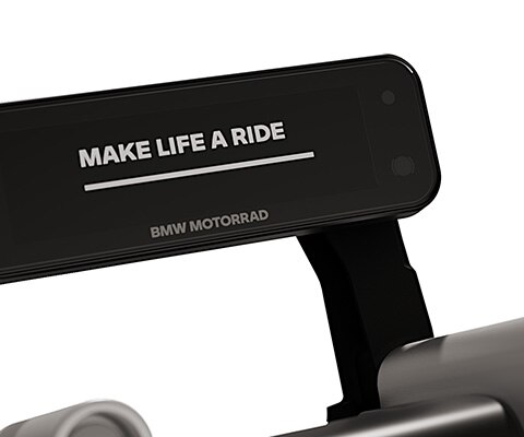 The TFT display of the eParkourer CE 02 from BMW Motorrad